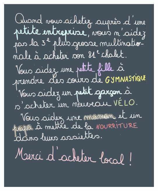 "Manger local coûte plus cher"... Vraiment ?