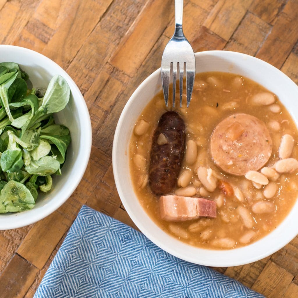 Cassoulet Breton à la Saucisse fumée de Molène... 🤤
