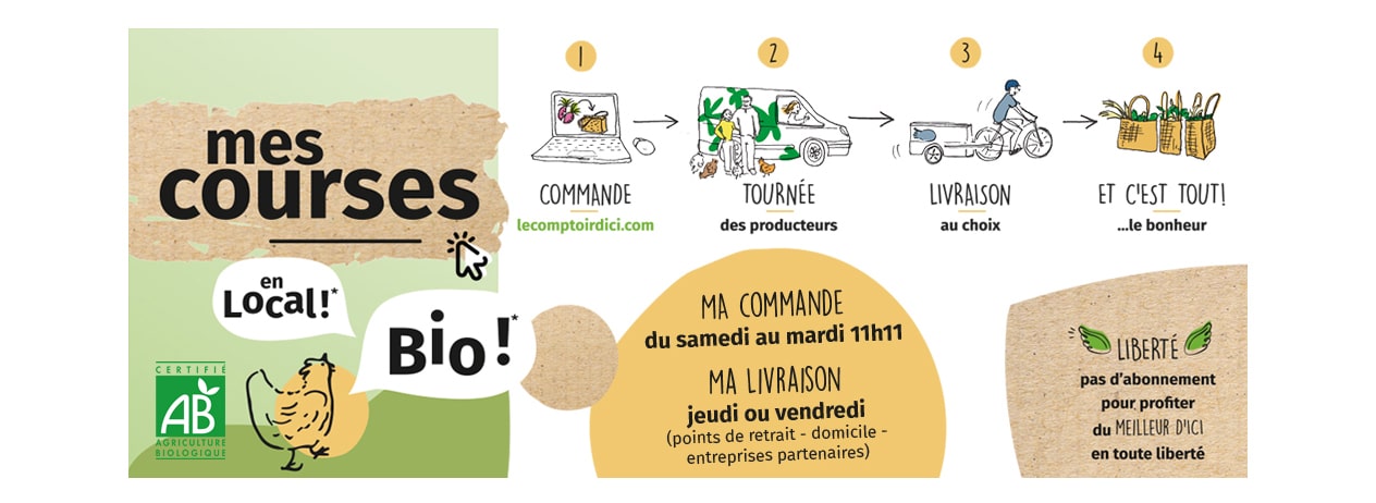 Le Comptoir d'Ici : Mangez BIO et hyper local à Lorient Le Comptoir d'Ici : Mangez BIO et hyper local à Lorient