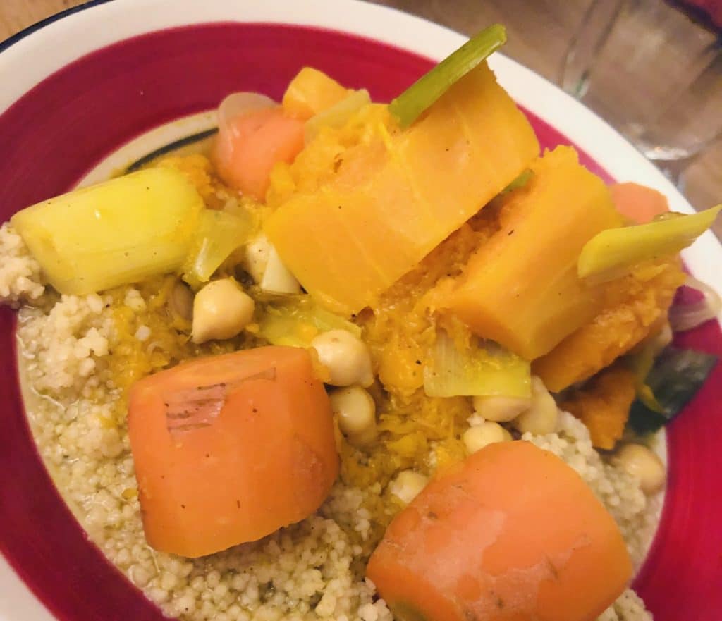 Recette de couscous aux légumes locaux d'hiver