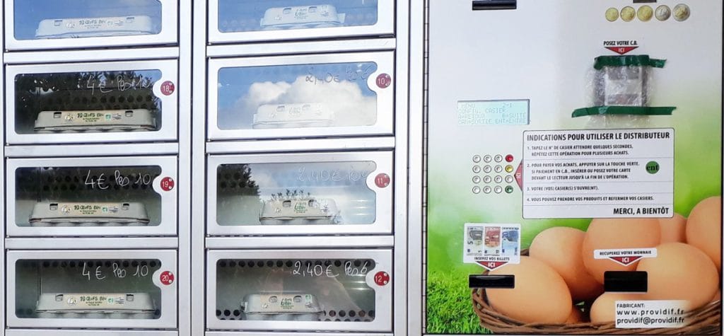 Distributeur automatique d’œufs frais : une solution pour acheter en local !