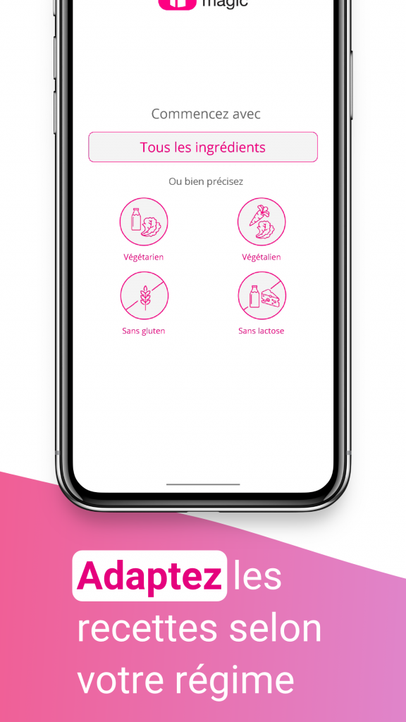 Frigo Magic : une application de recettes anti-gaspi. Frigo Magic : une application de recettes anti-gaspi.