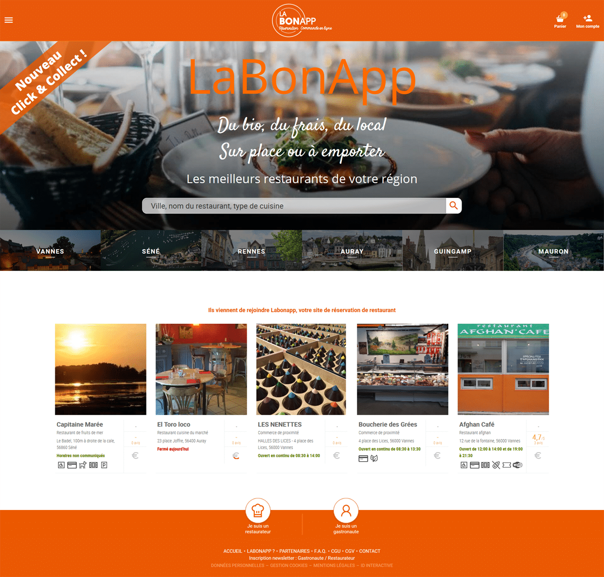 LaBonApp, la plateforme des restos bio, du local et du home made ! LaBonApp, la plateforme des restos bio, du local et du home made !