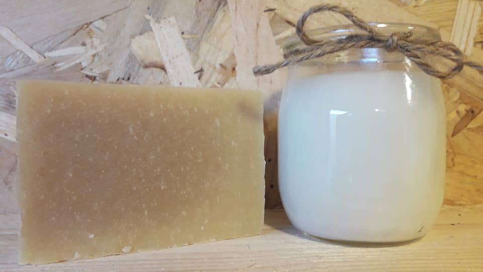 Savons bretons au lait d’ânesse, de La P'tite Ferme de Mélie. Savons bretons au lait d’ânesse, de La P'tite Ferme de Mélie.