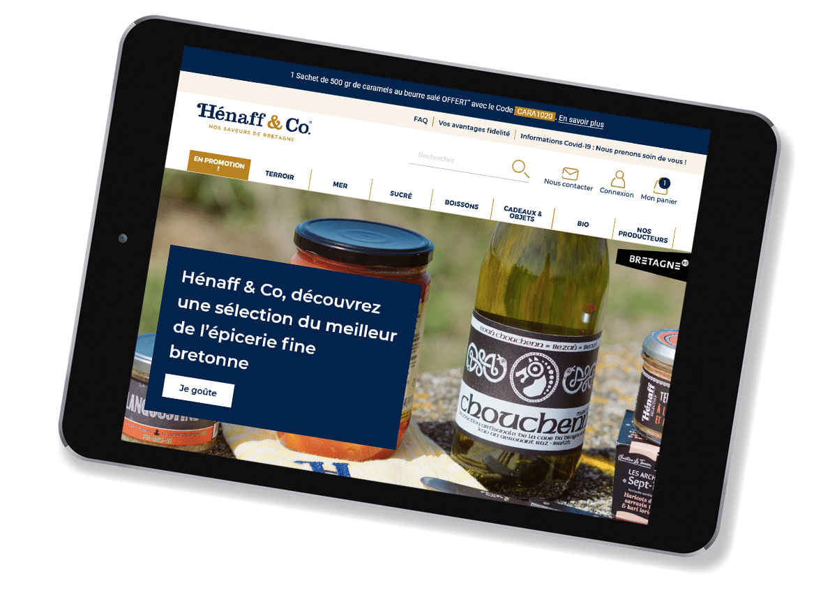 La gastronomie bretonne livrée chez vous : Hénaff & Co La gastronomie bretonne livrée chez vous : Hénaff & Co