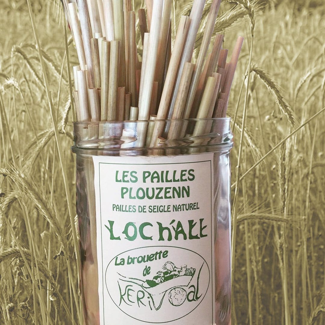 Des pailles 100% biodégradables et 100% bretonnes !
