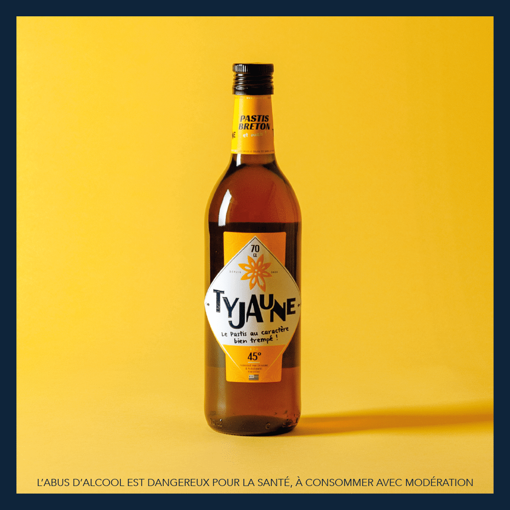 Pastis Breton artisanal Ty Jaune : parce que "la flotte et le jaune vont bien ensemble" Pastis Breton artisanal Ty Jaune : parce que "la flotte et le jaune vont bien ensemble"