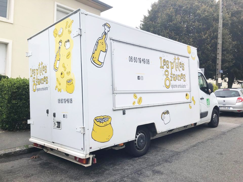 Les P'tites Graines : l'épicerie ambulante de produits secs ! Les P'tites Graines : l'épicerie ambulante de produits secs !