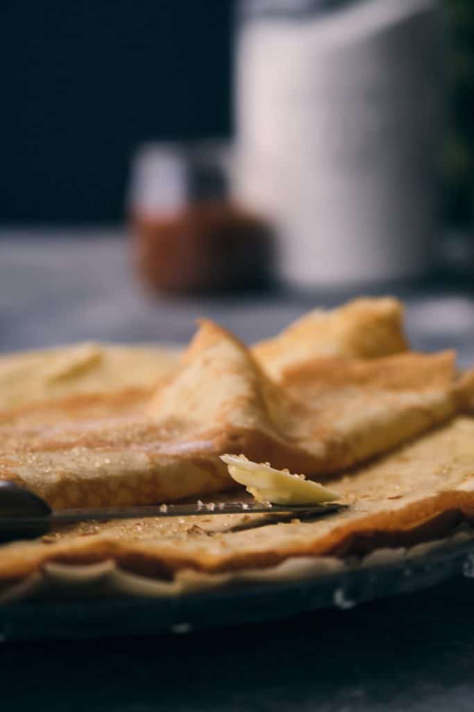 Recette de crêpes de froment et pommes caramélisées 💚 Recette de crêpes de froment et pommes caramélisées 💚