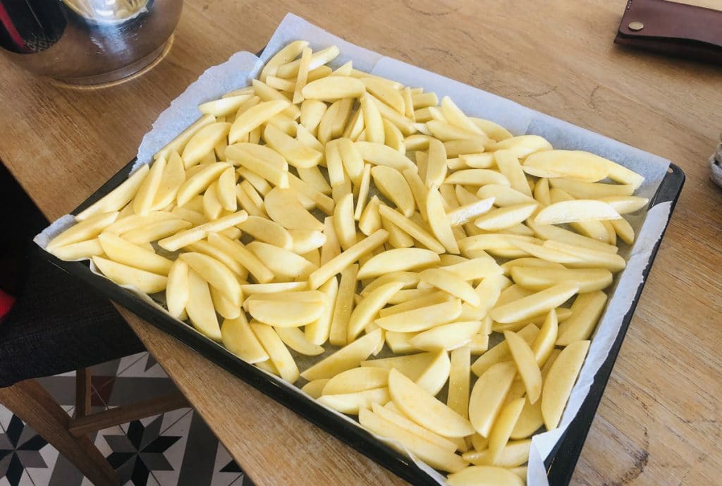 Recette de poutine, avec fromage local et sauce maison