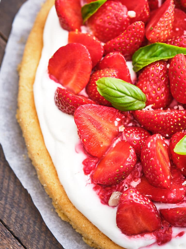Tarte aux fraises sur sablé breton - La Recette ! Tarte aux fraises sur sablé breton - La Recette !