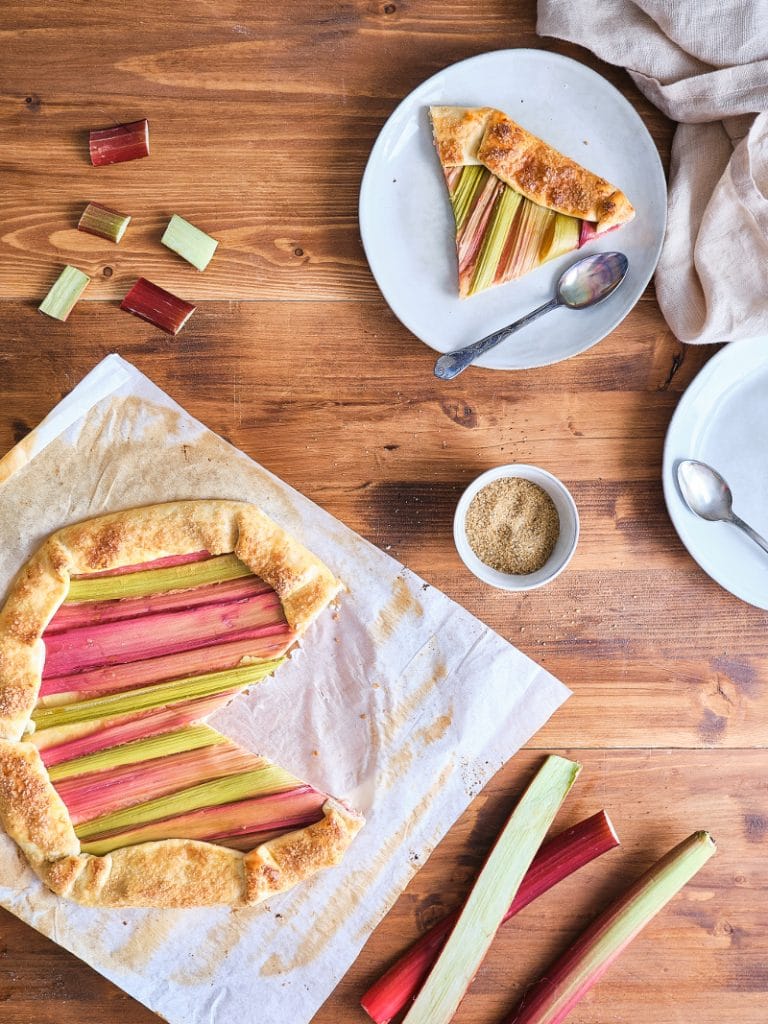 Recette de tarte à la rhubarbe