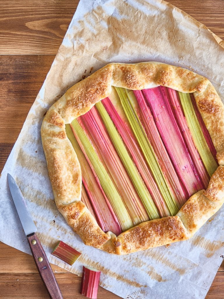 Recette de tarte à la rhubarbe