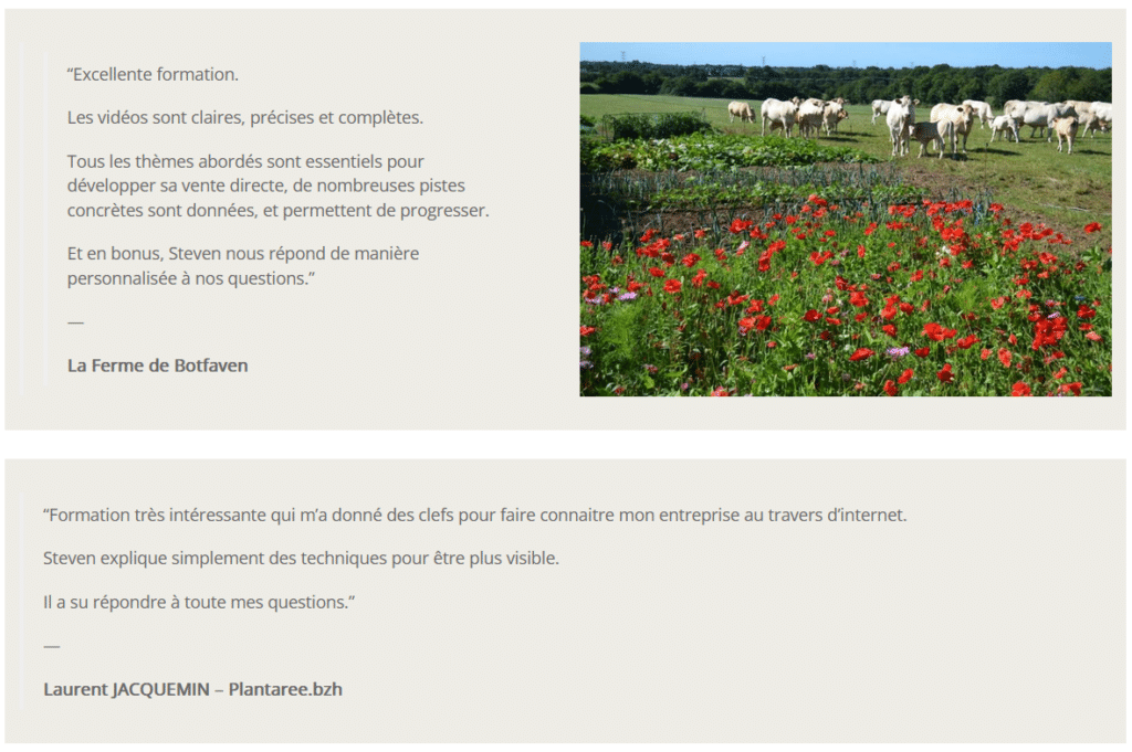 Les Formations Producteurs sont maintenant Gratuites !